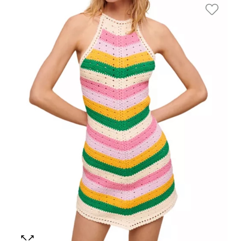 Maje Crochet Dress. Never worn.